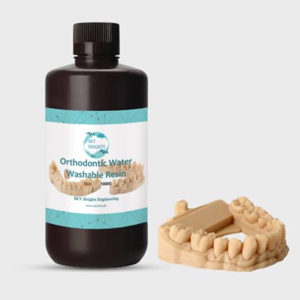 Orthodontic Water Washable Resin for Dental Models 3d Printer Resin for LCD & DLP Printers